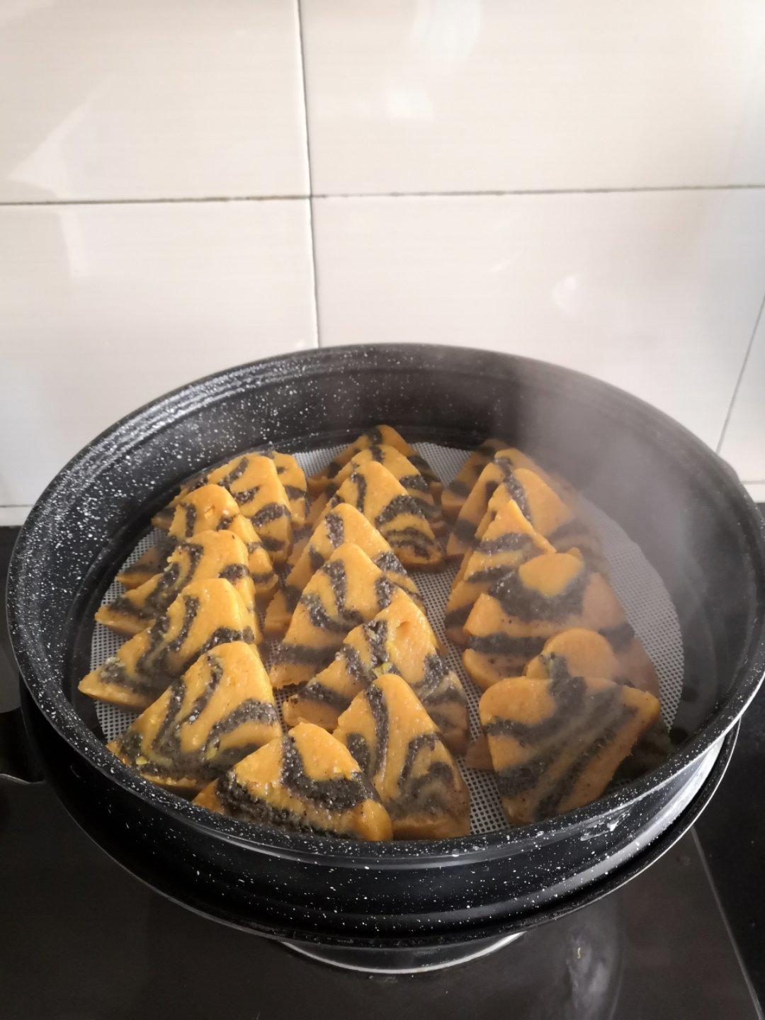 造型漂亮做法超简单的，花卷馒头