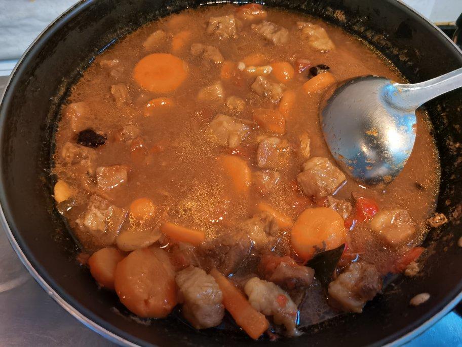 番茄土豆炖牛腩