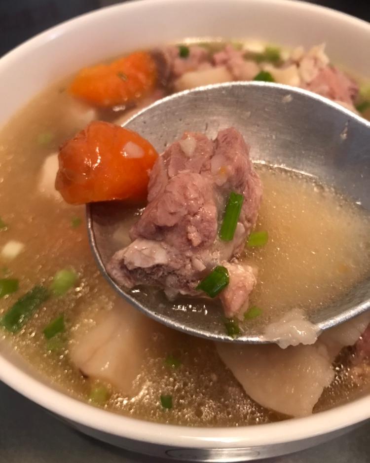 浙江来生缘做的芋艿排骨汤