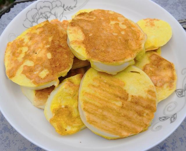 电饼铛无油鸡蛋液煎馒头片的做法