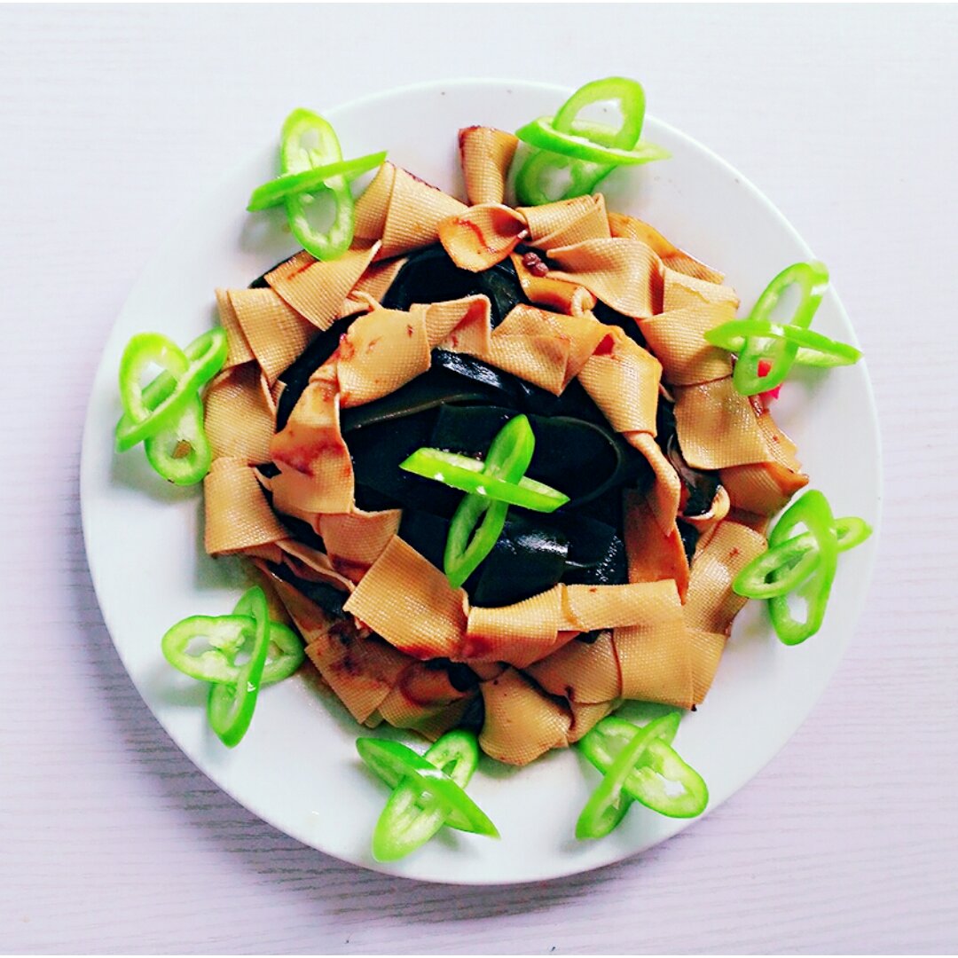 悦怡0604做的卤海带千张结