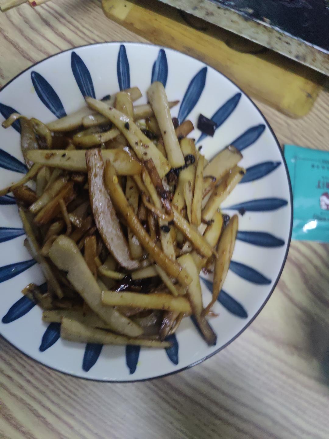 干煸杏鲍菇，比吃肉香！