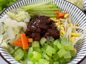 正宗传统老北京炸酱面（小碗干炸炸酱面）家常菜的做法 步骤14