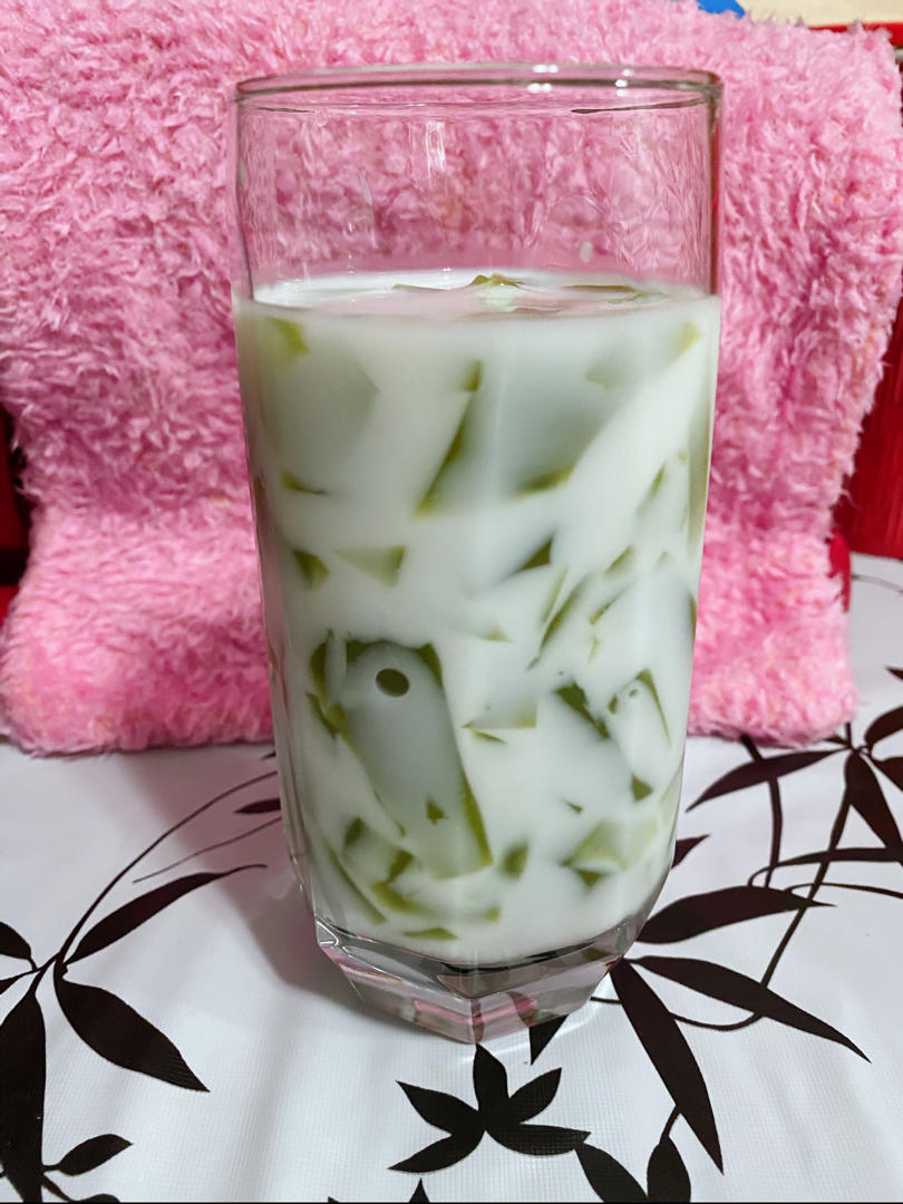🔥抹茶控不可错过的～抹茶冰粉❗❗