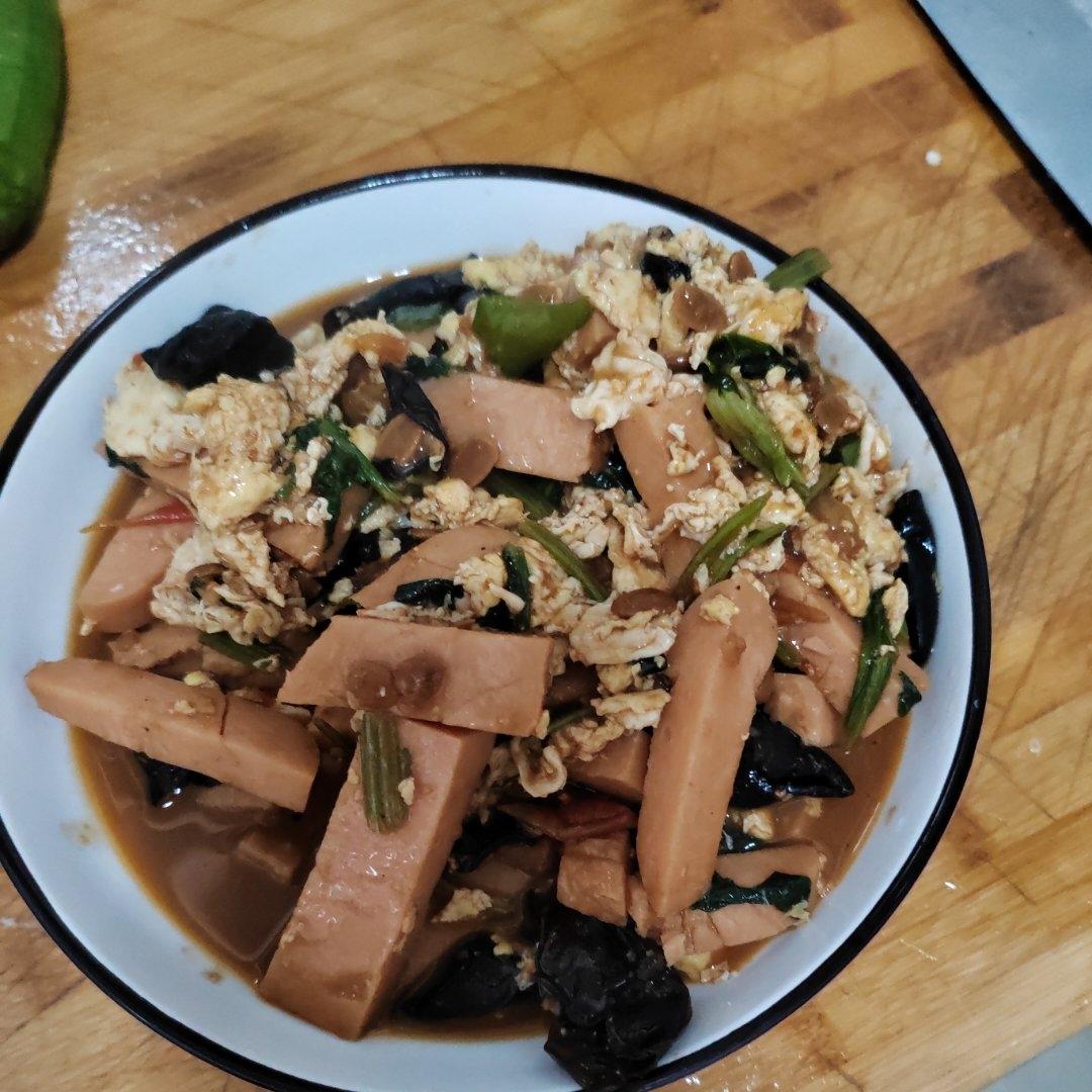 午餐晚餐西红柿鸡蛋打卤面