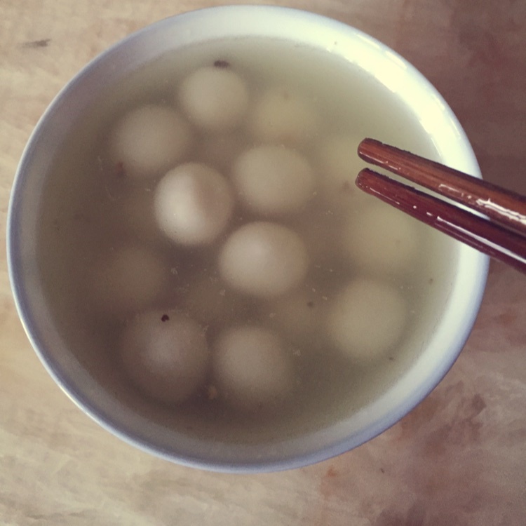 桂花米酒小汤圆