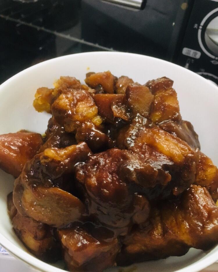 红烧肉炖土豆