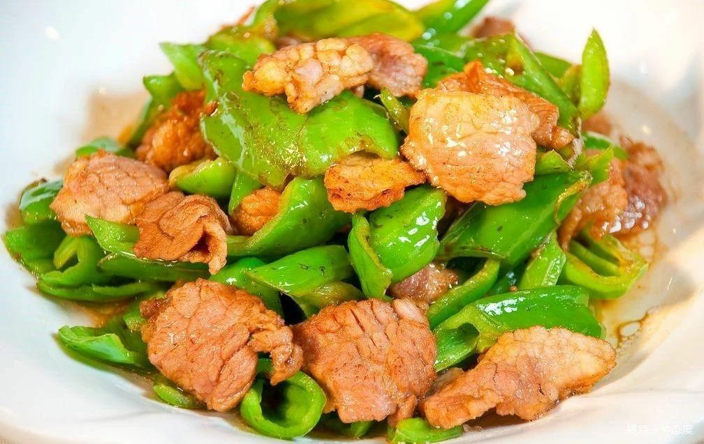尖椒肉片的做法