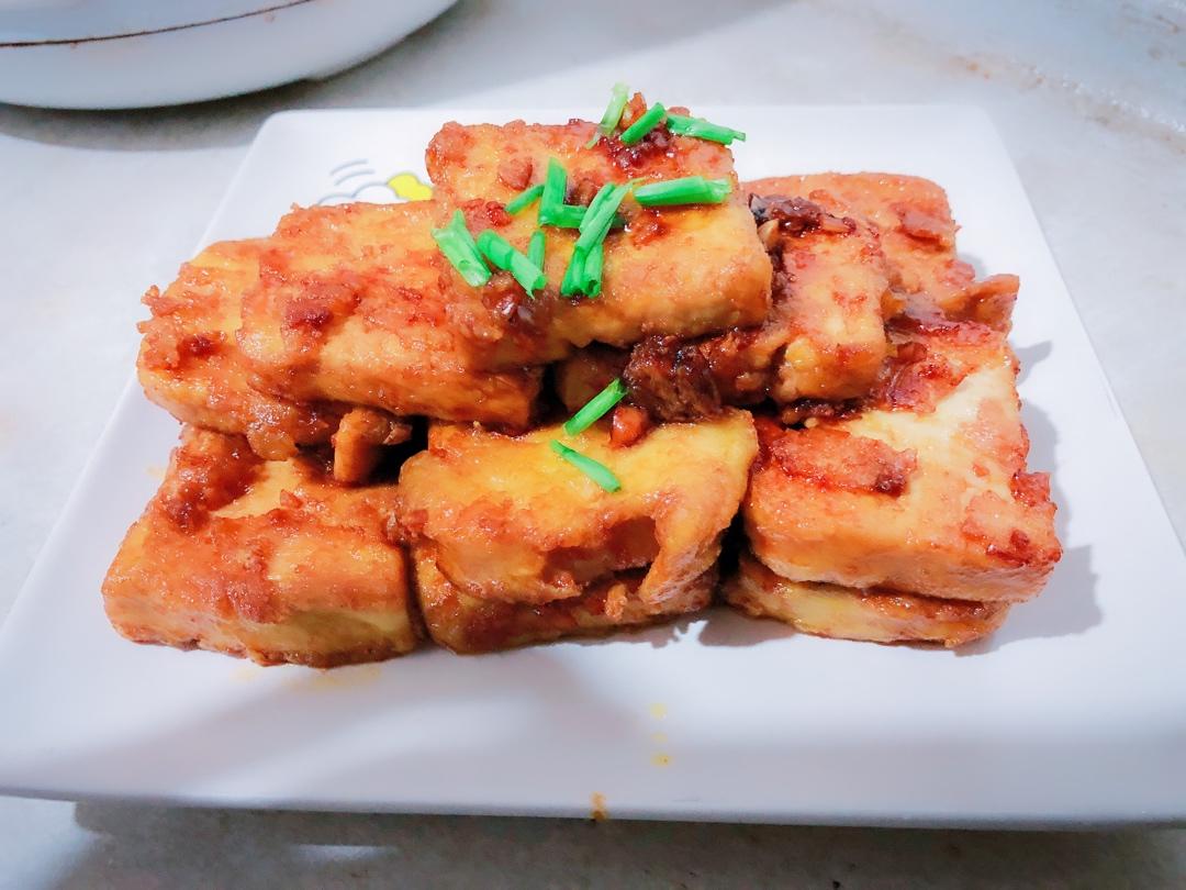 无敌好吃的香煎豆腐