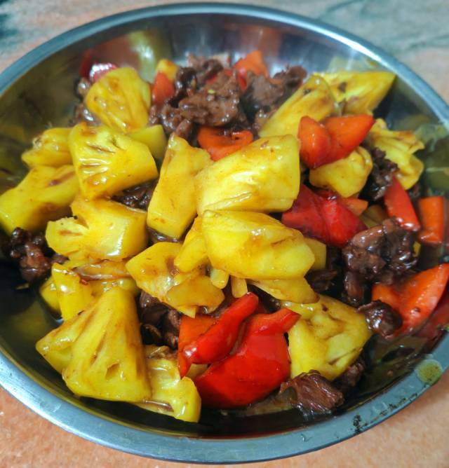 你最牛（菠萝炒牛肉）