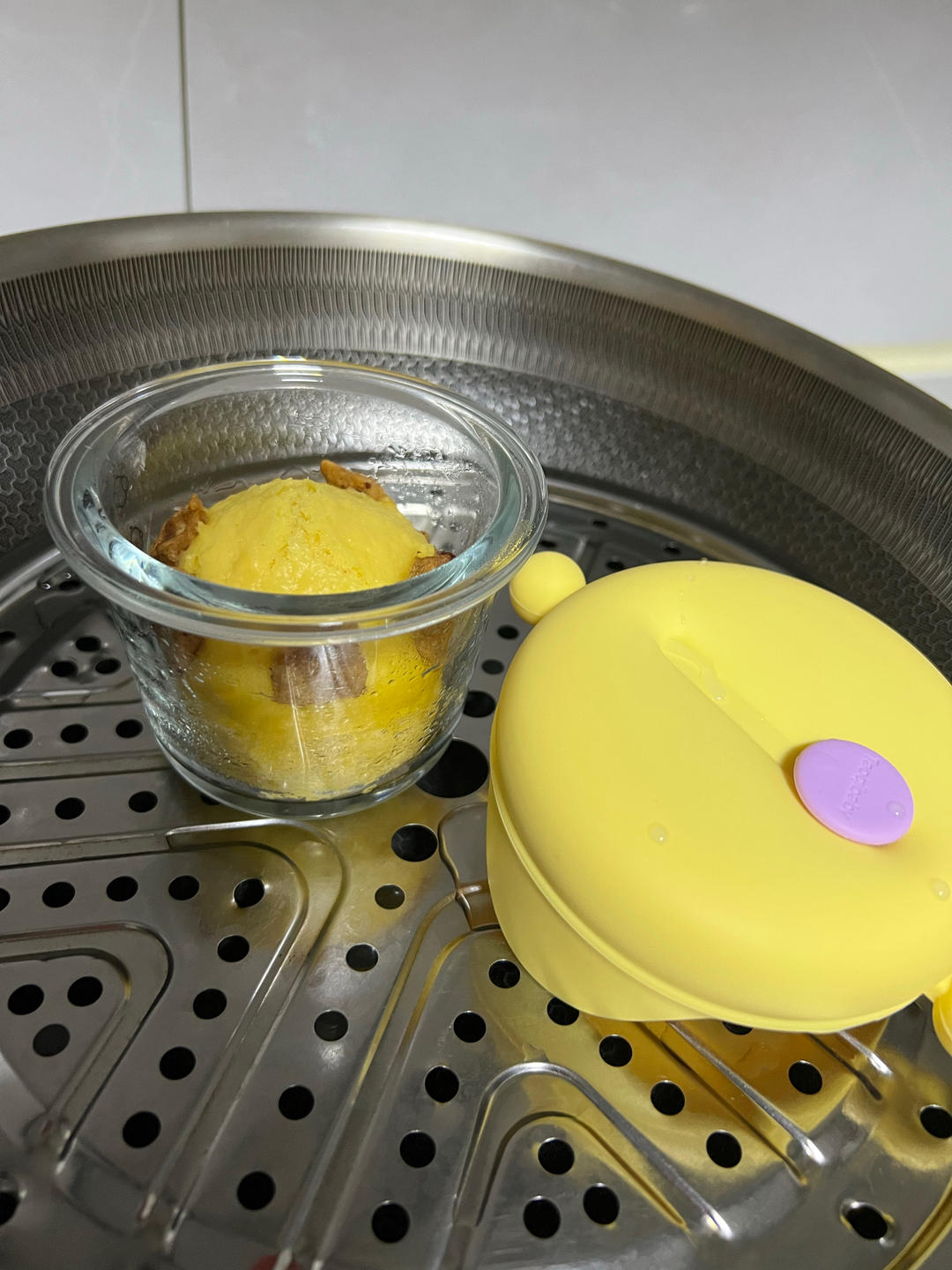 新手也能一次成功的南瓜发糕(宝宝辅食)