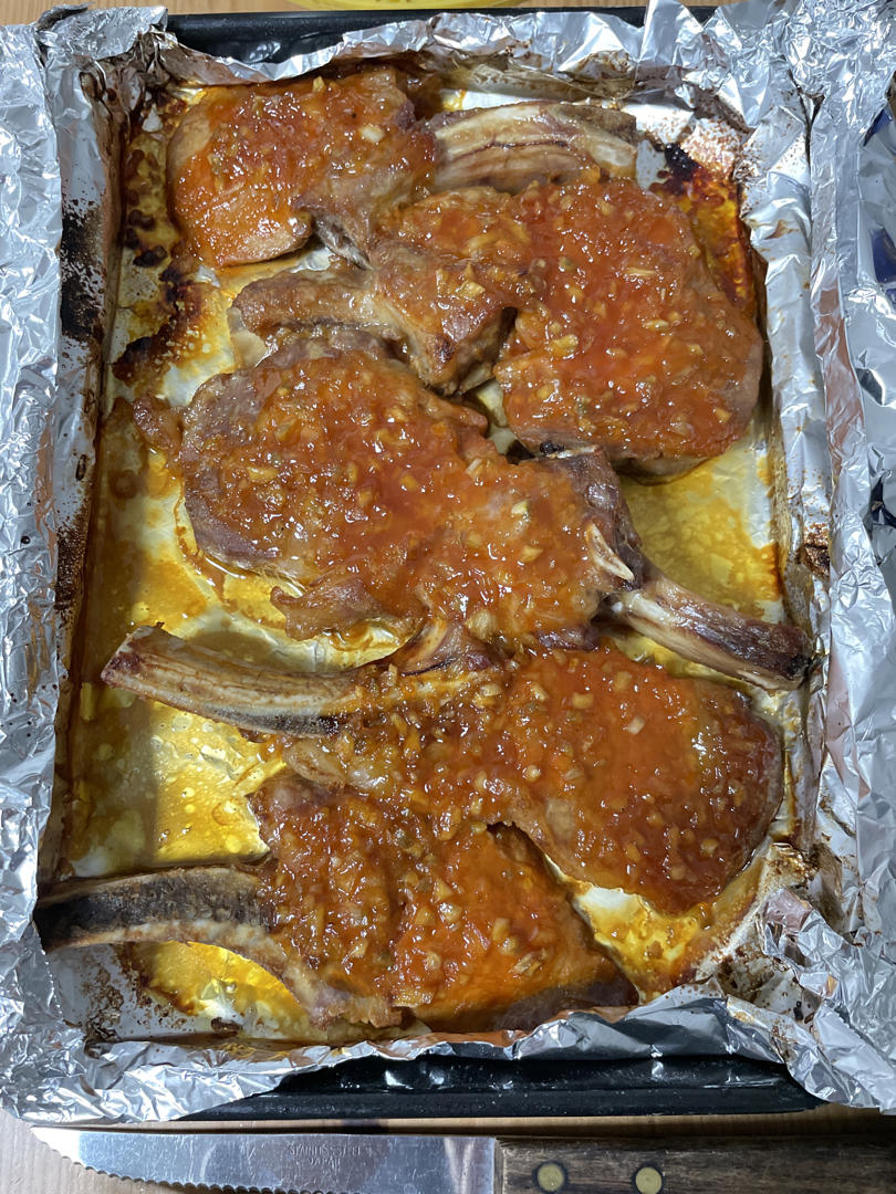 西餐41：美式烤猪肋排/松板肉