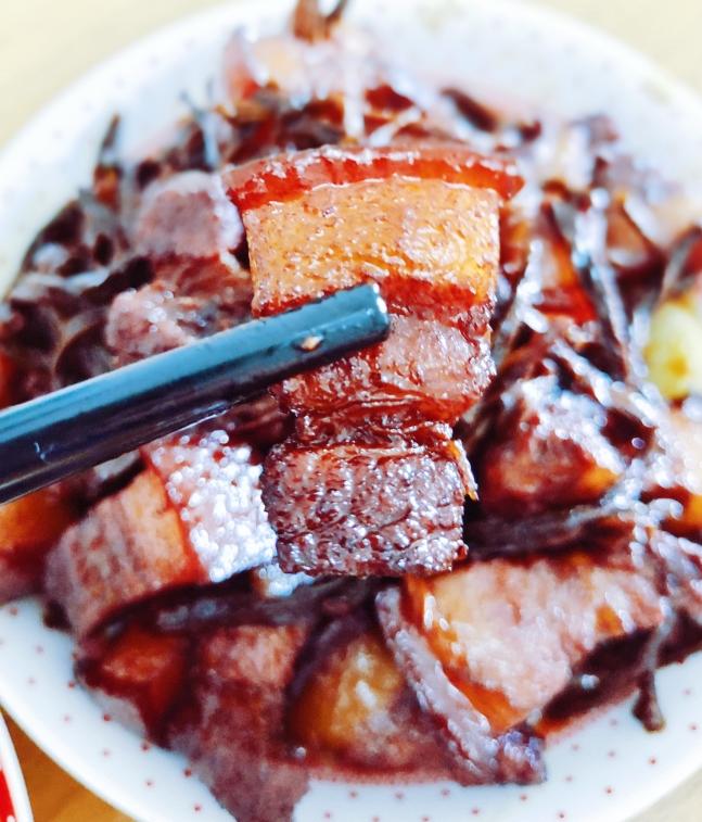 超简单豆角Q弹红烧肉