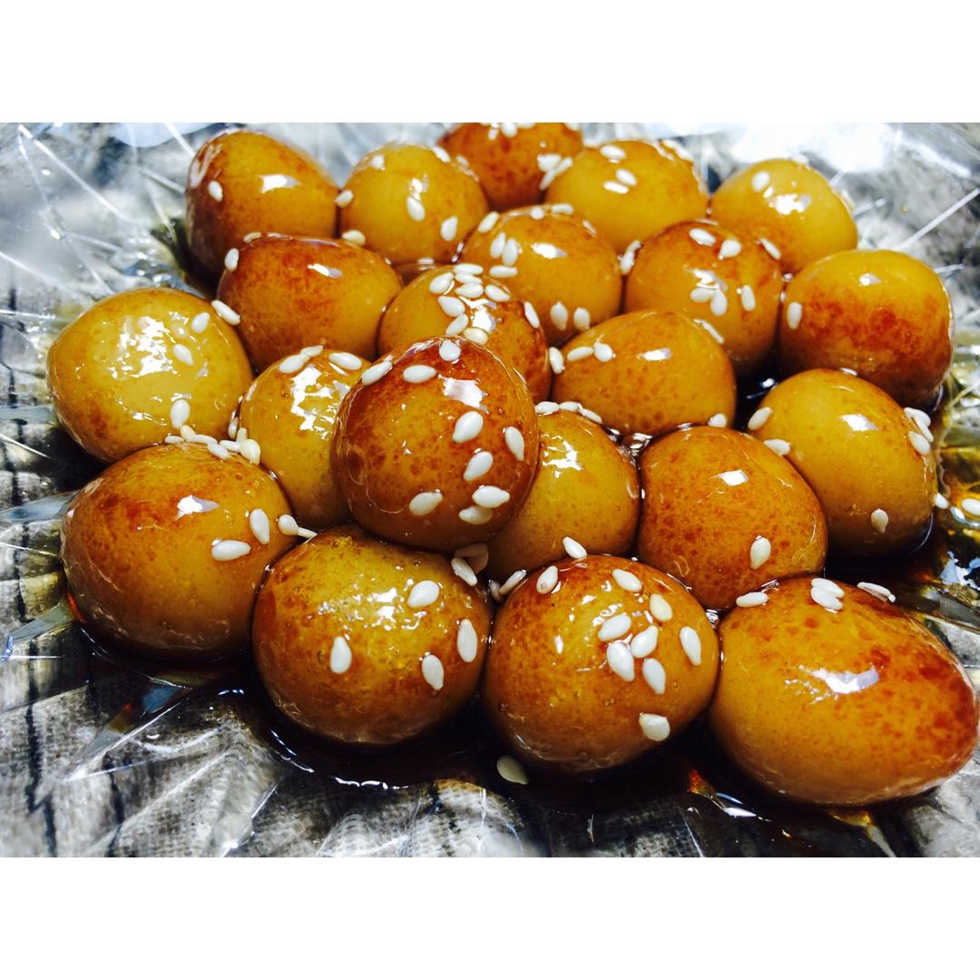 小小糯玉米做的油汤圆