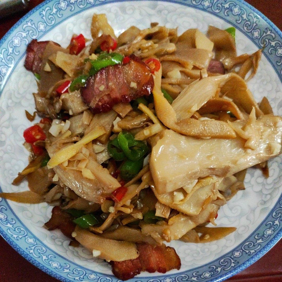 烟笋炒腊肉