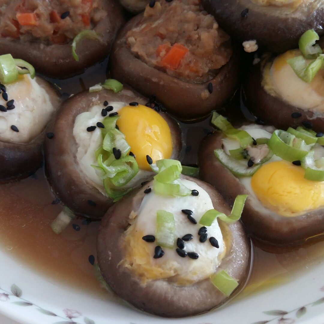冬菇蒸鹌鹑蛋