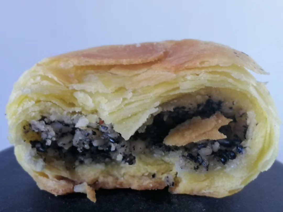 芝麻花生香酥饼（植物油版）