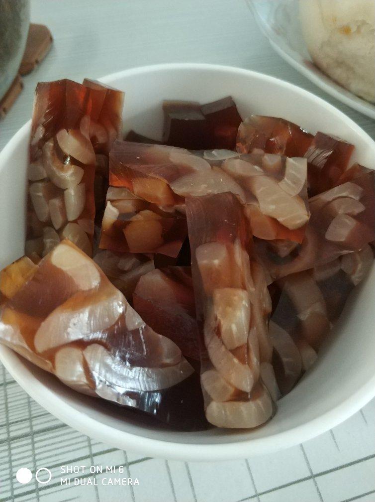水晶肉皮冻