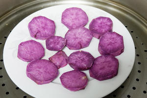 烫面紫薯饼的做法 步骤1