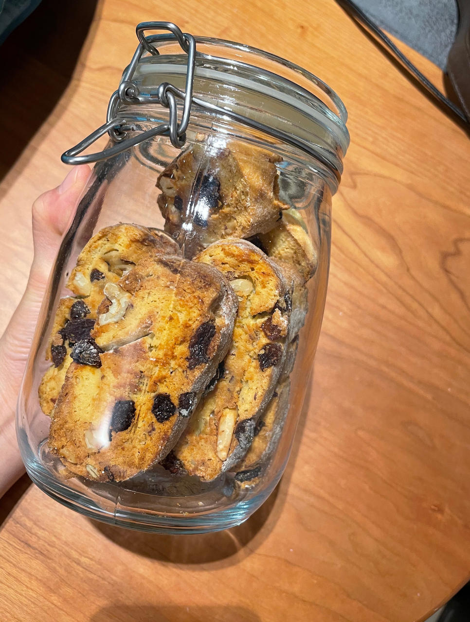 葡萄干坚果意式脆饼Biscotti——美国加州葡萄干