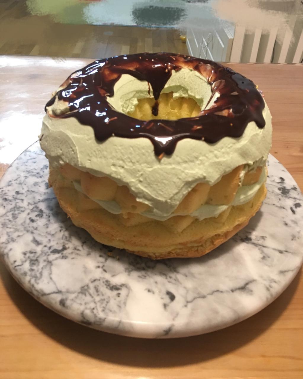 超简单完美戚风蛋糕（6寸2蛋）附打发、翻拌、脱模视频