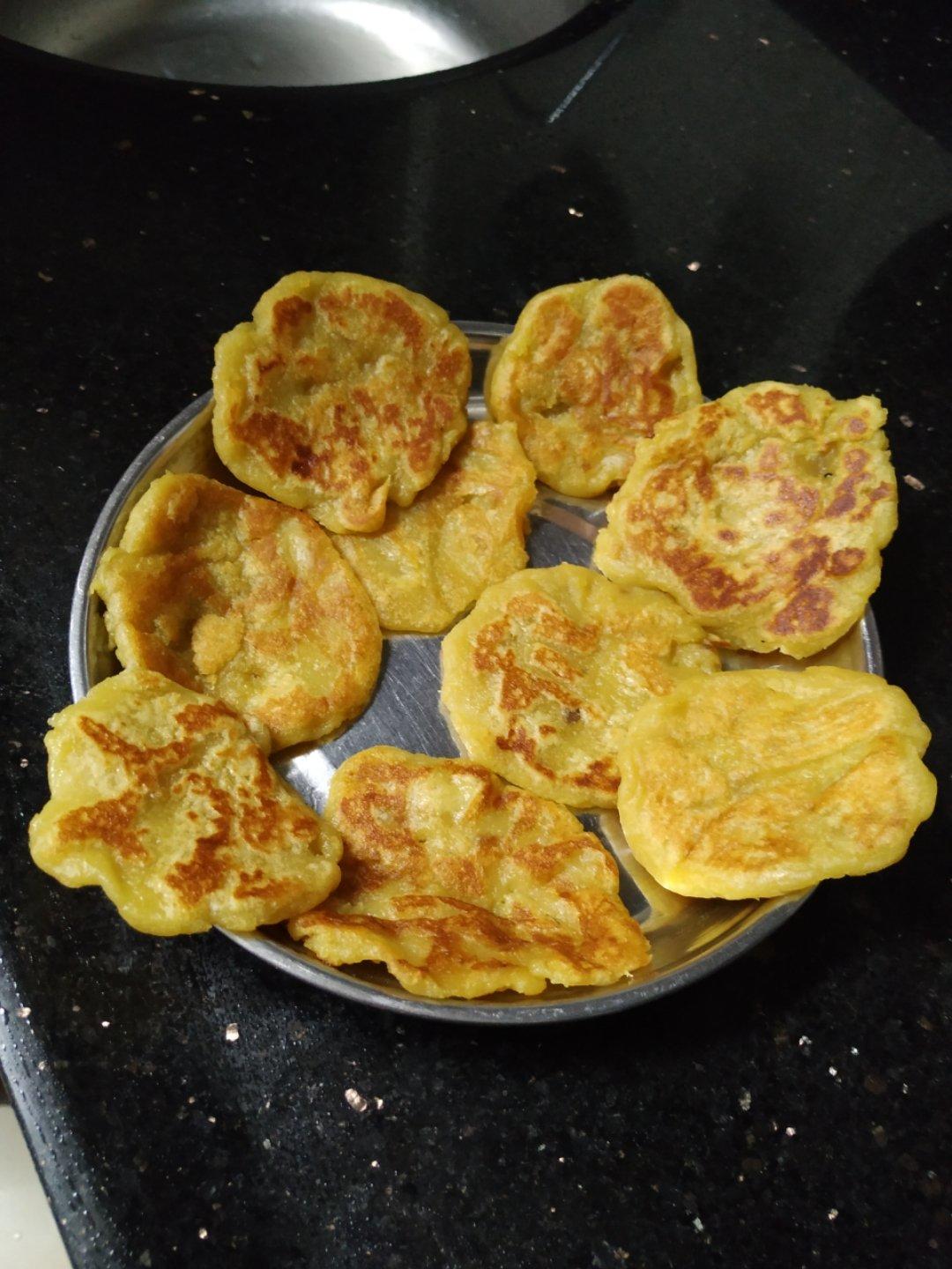 糯米红薯饼