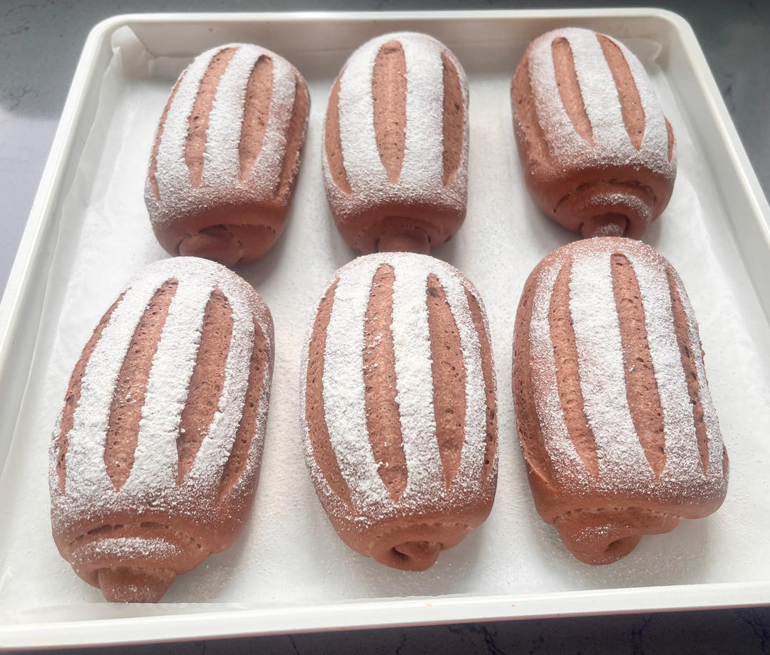 可可牛奶哈斯面包