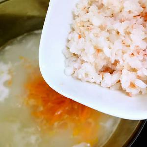 虾蓉白米粥的做法 步骤4