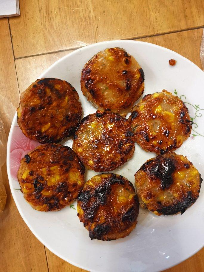 脆香鱿鱼饼