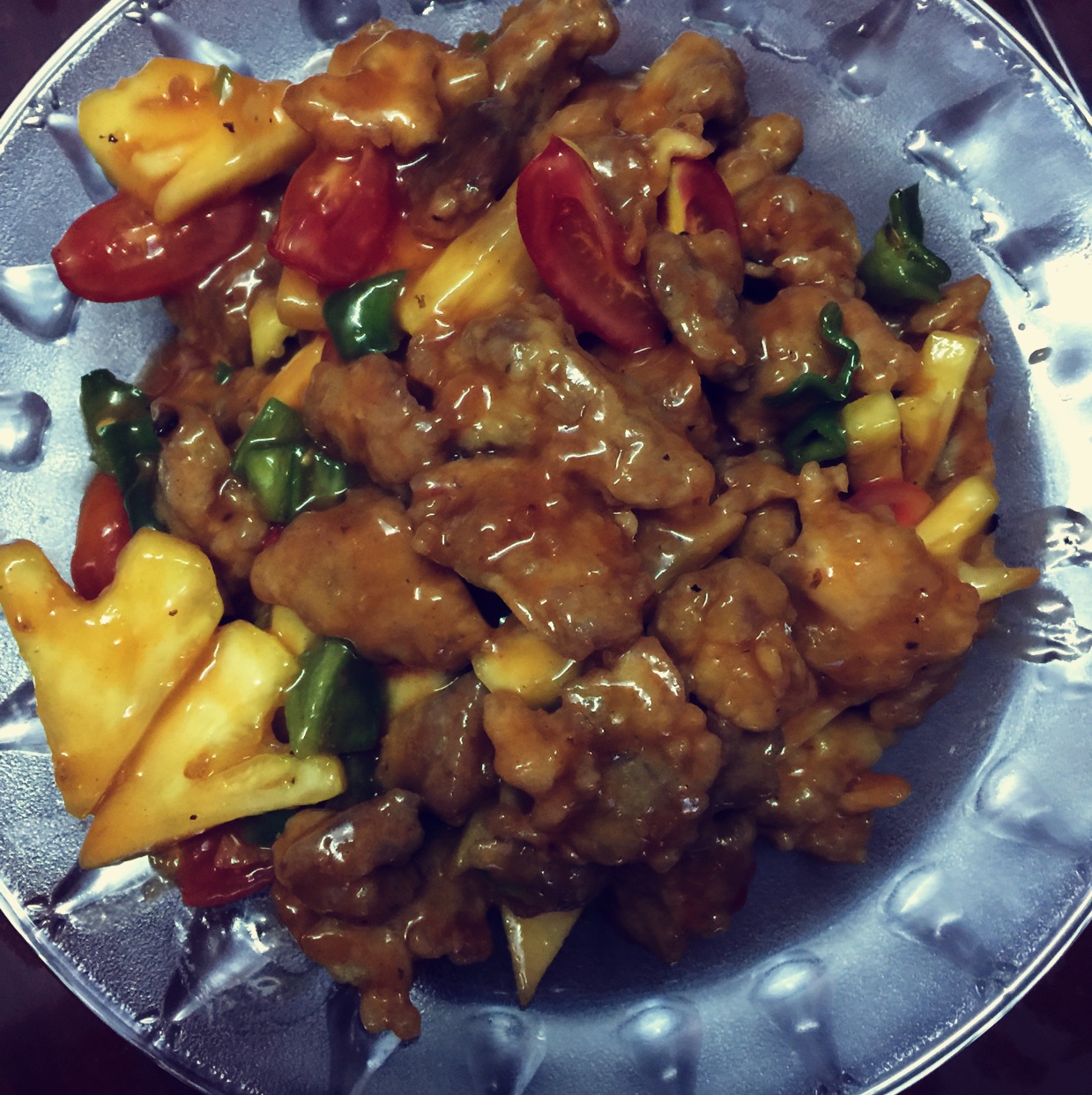菠萝咕噜肉