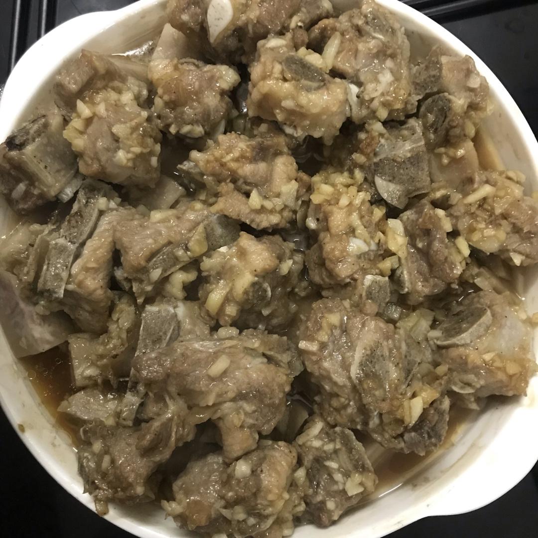 香芋蒸排骨