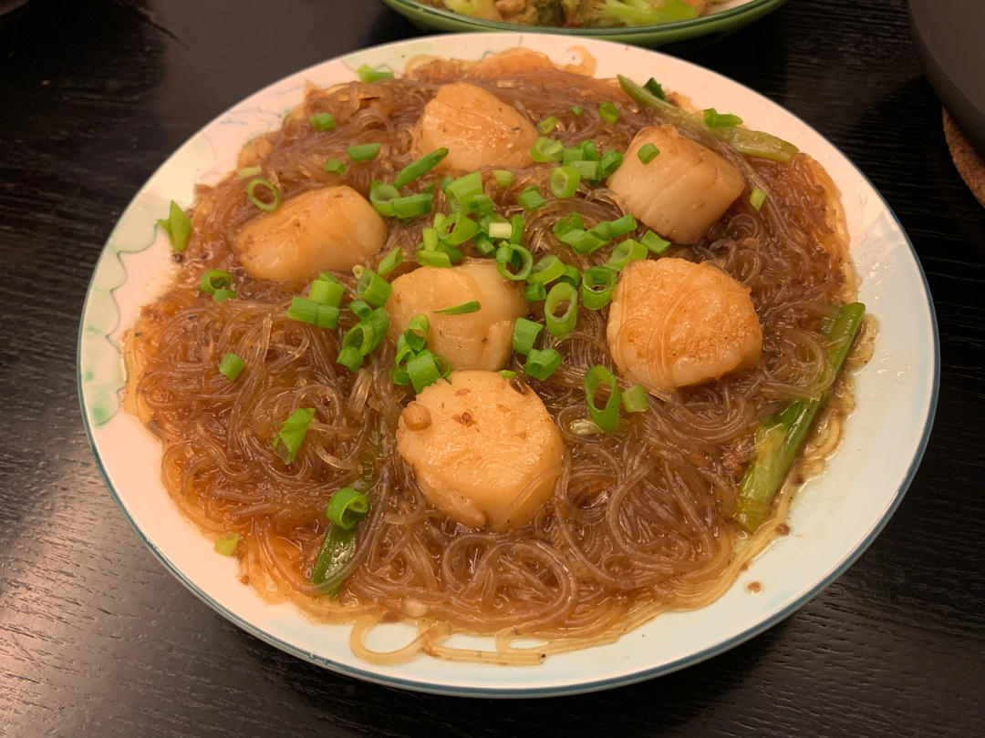 粉丝比带子好吃的葱香带子粉丝