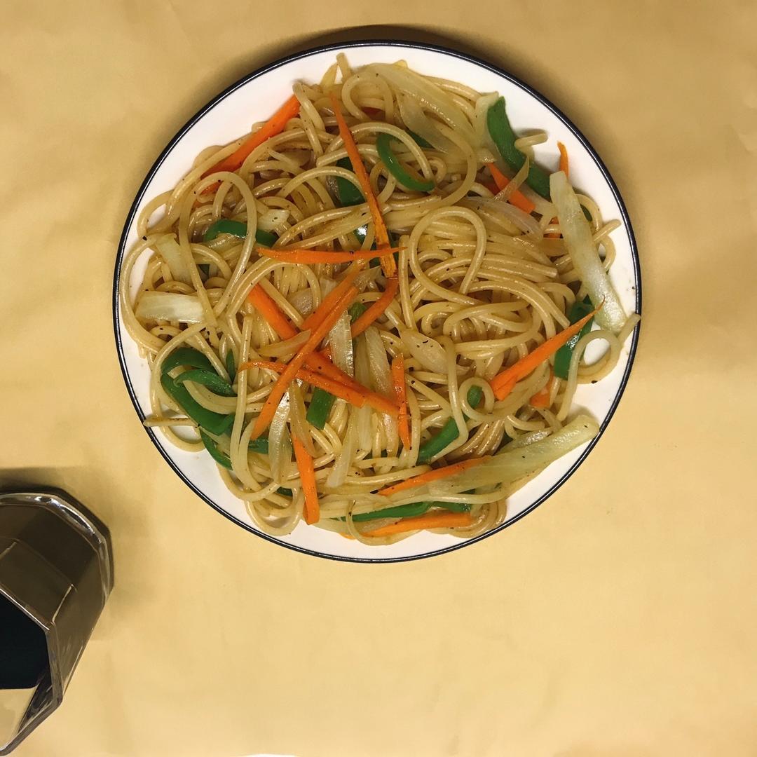 黑椒牛柳意面