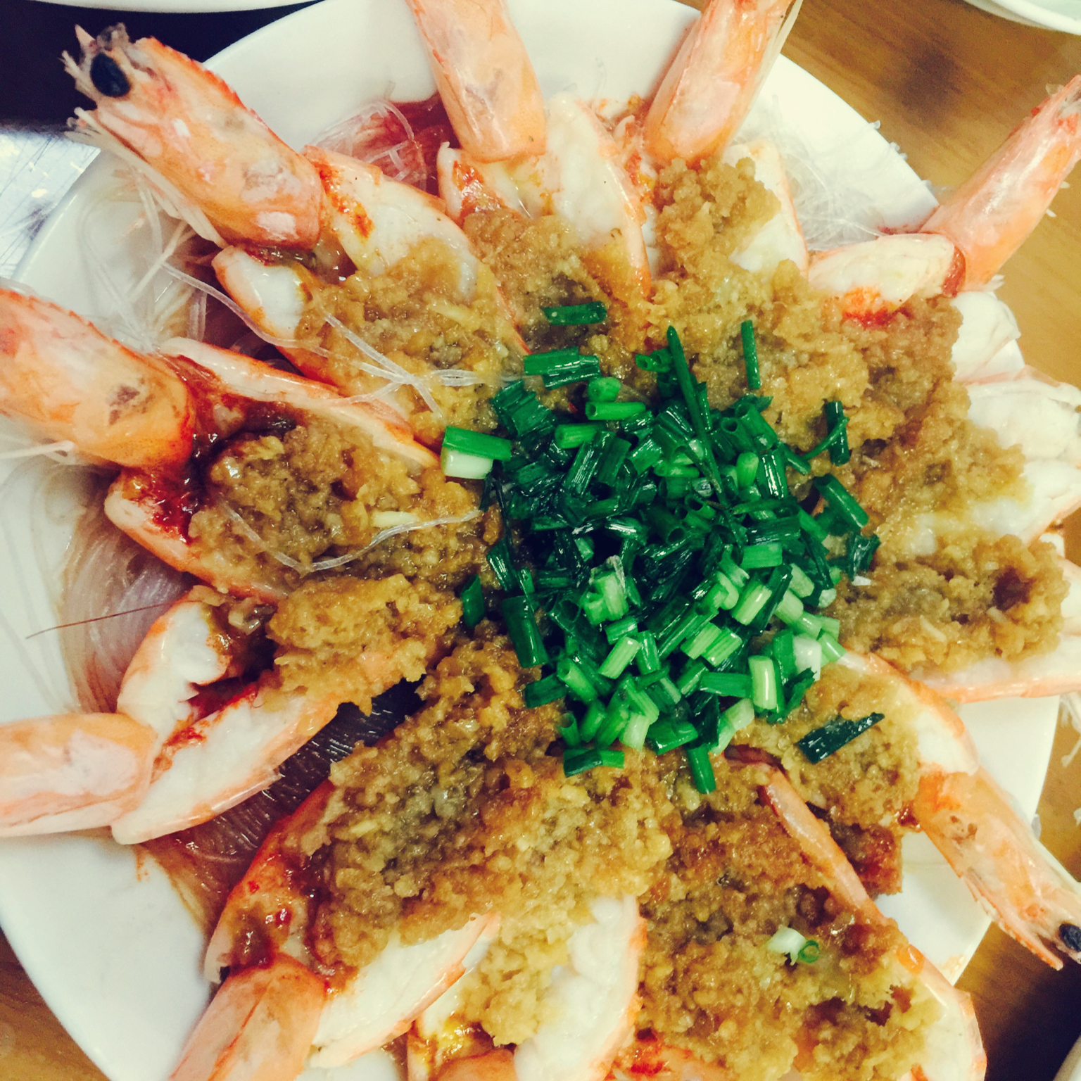 蒜蓉粉丝蒸虾