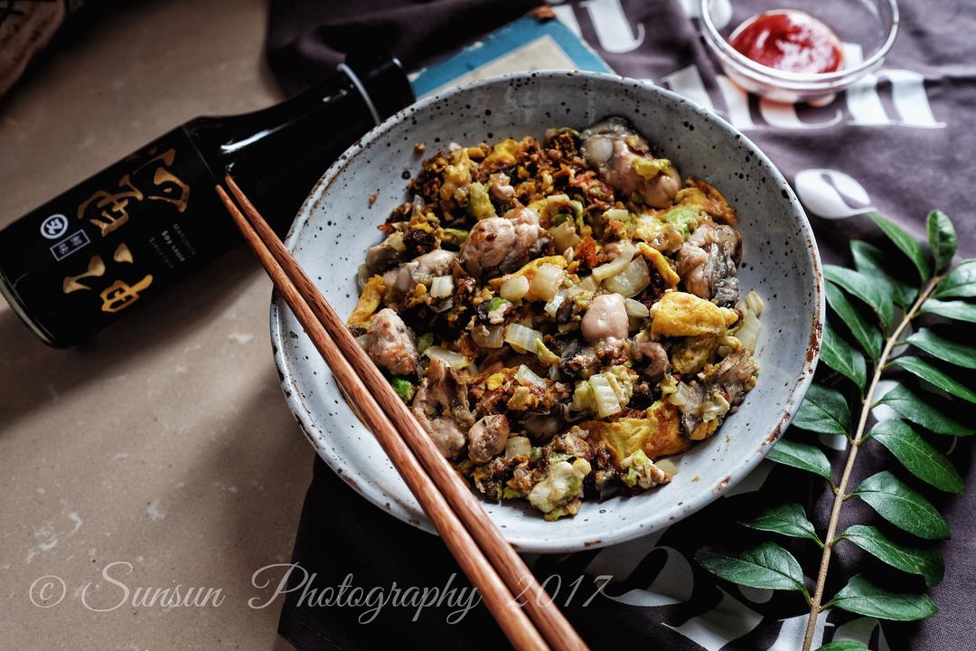 红酒牡蛎炒蛋【优质蛋白质】