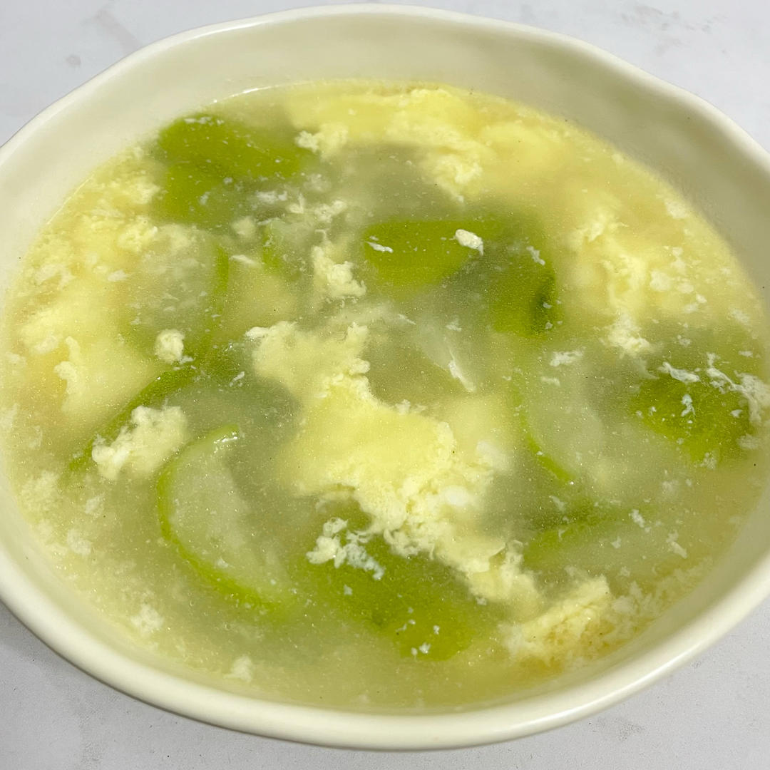 丝瓜蛋汤