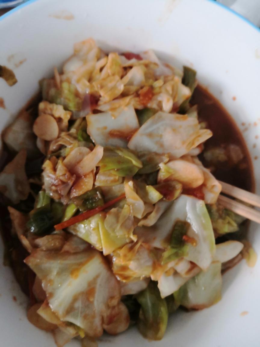 西红柿炒洋白菜