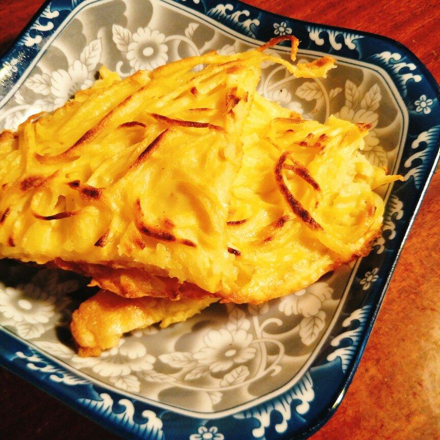 土豆丝鸡蛋饼