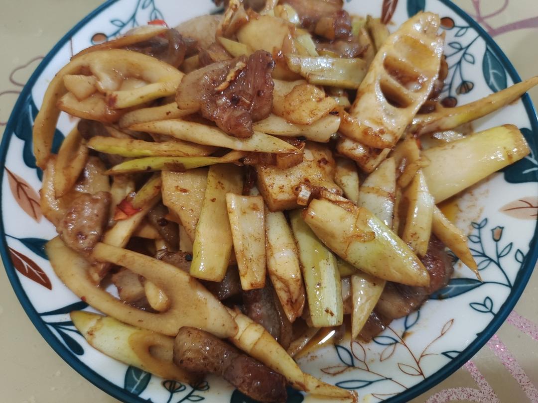 小竹笋炒肉
