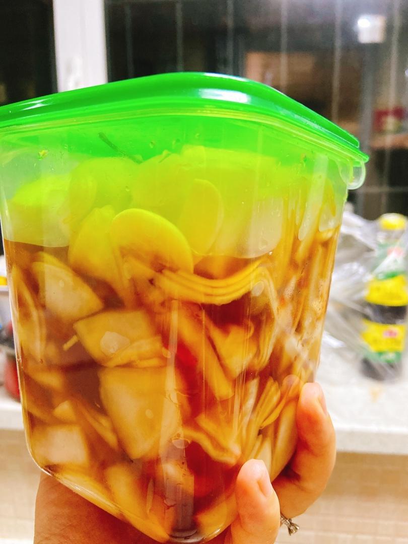 爽口开胃腌萝卜片