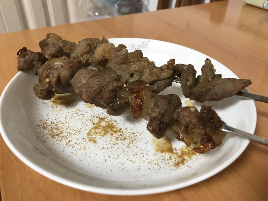烤羊肉串
（烤箱版）