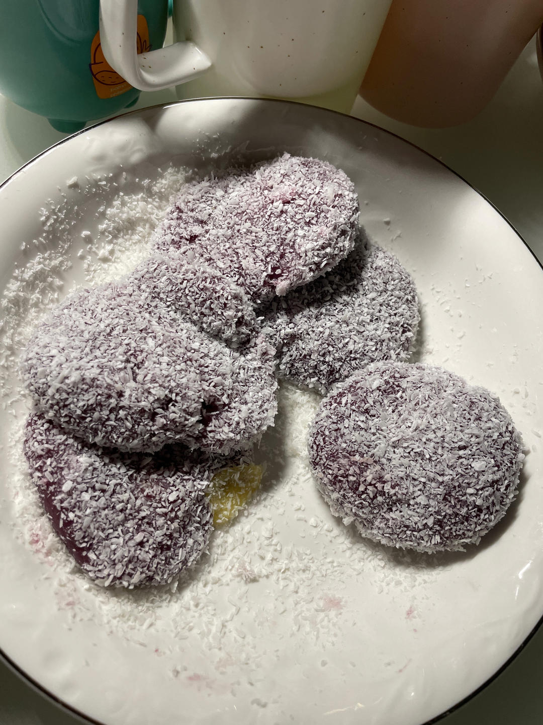 紫薯糯米糍（超简单）
