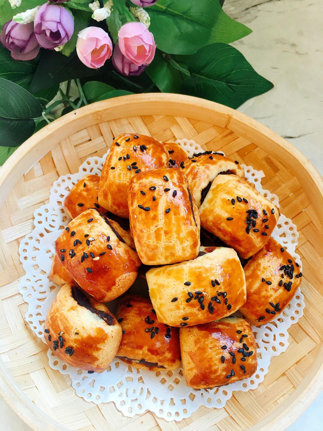 豆沙一口酥的做法