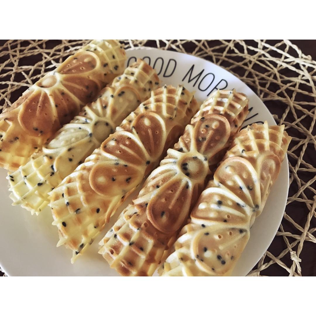 香脆可口的蛋卷卷