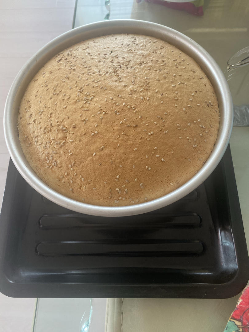 步骤最全面的戚风蛋糕（八寸）做法，成功率高！