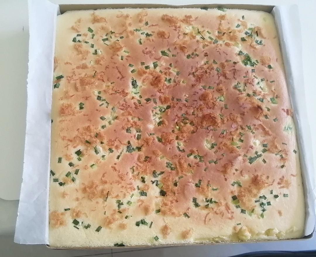 香葱肉松蛋糕卷-绵软细腻/可盐可甜