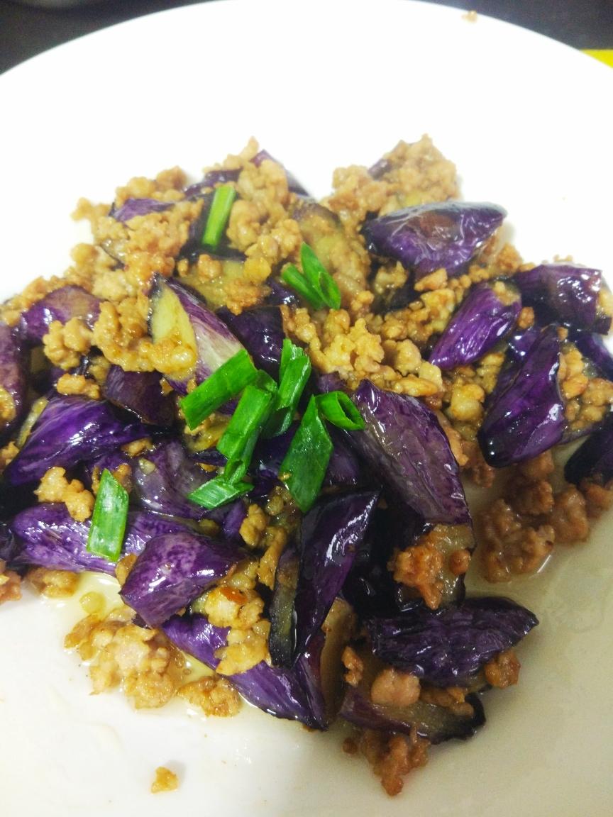 肉末茄子的做法