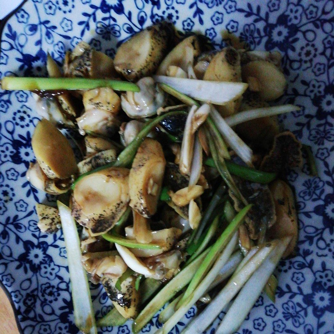 凉拌爽口小葱假鲍鱼