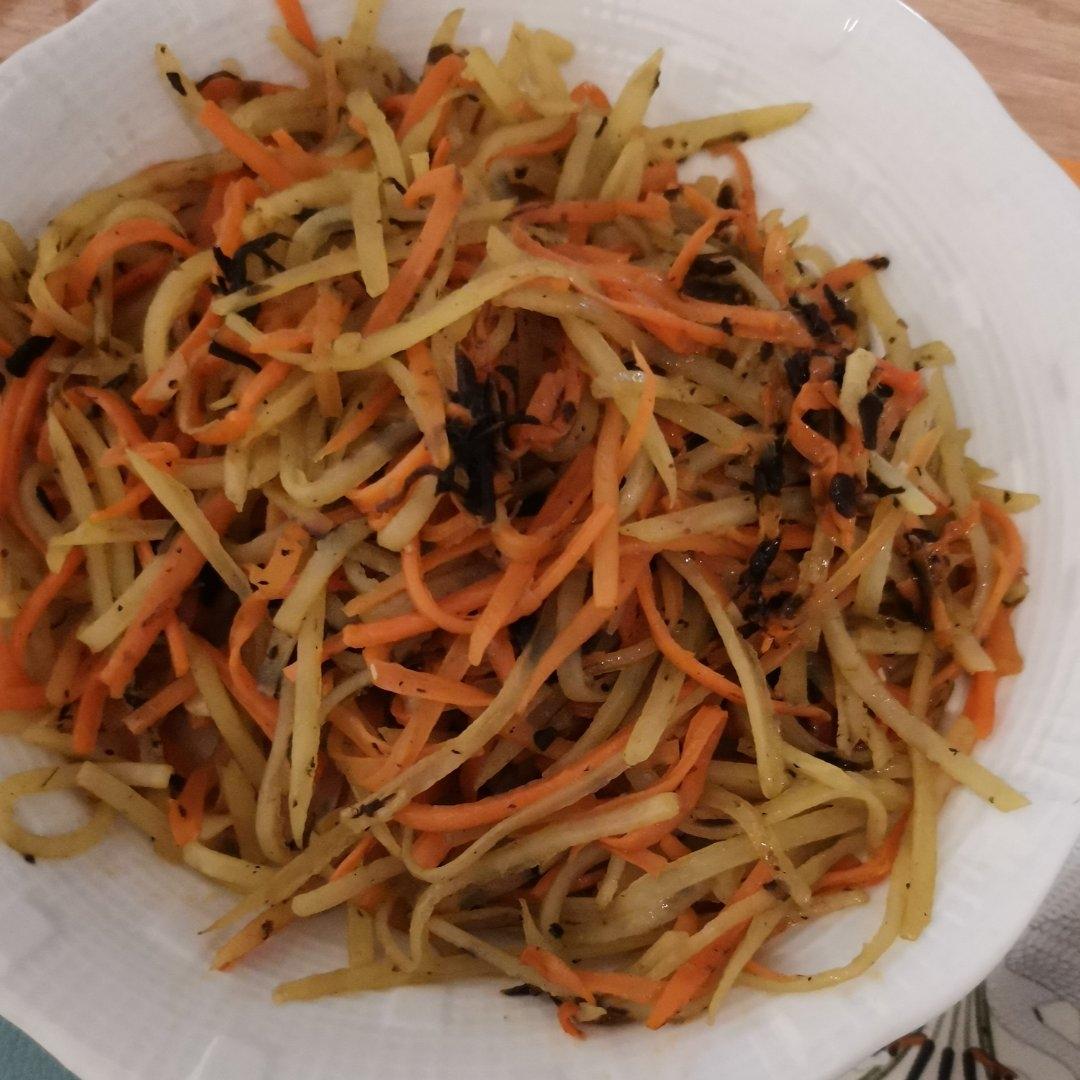 橄榄菜土豆丝