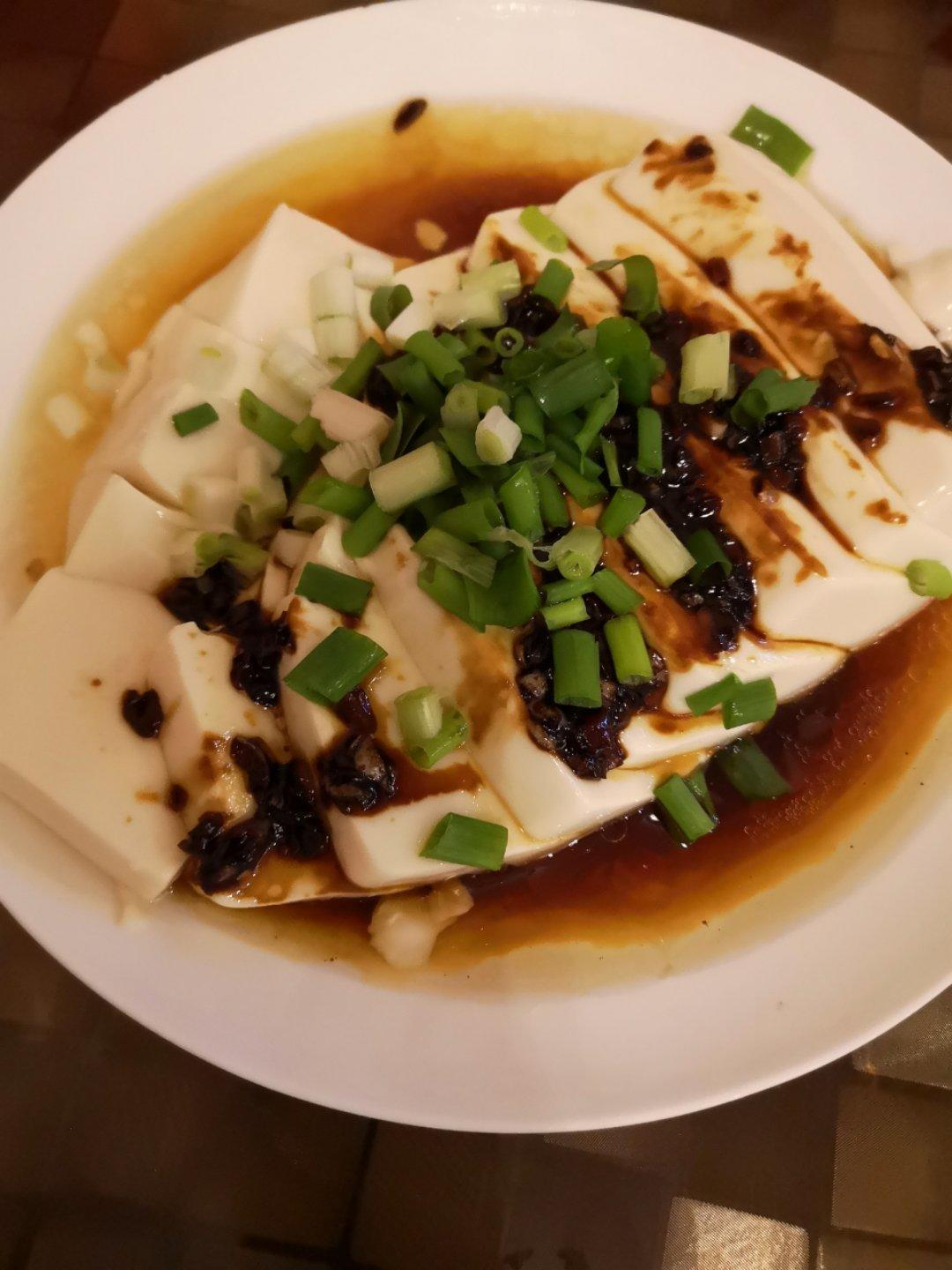 犀利哈喇做的耗油嫩豆腐